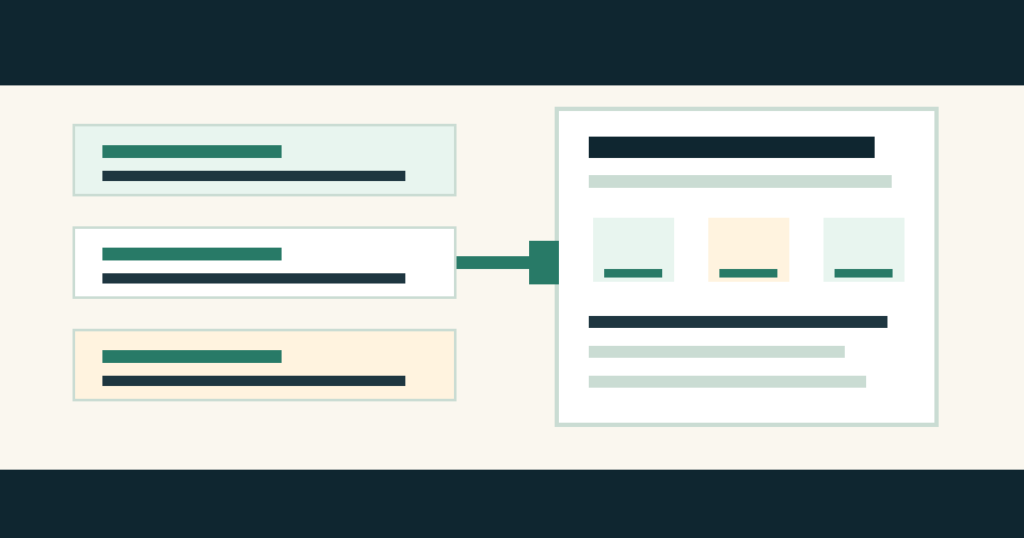 Google AI Mode recipe source cards and publisher links for SGO analysis